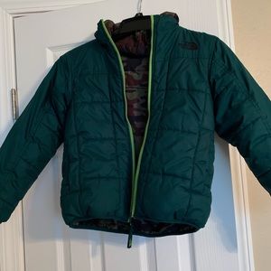 North Face jacket • Reversible • boys size small